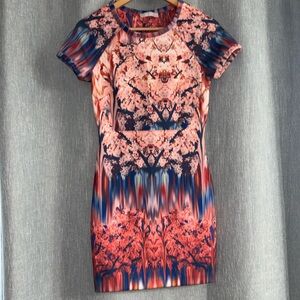 Zara short sleeves dress size small